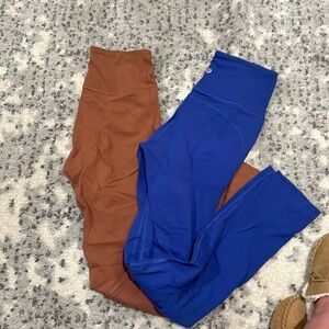 Lululemon flare groove pant.